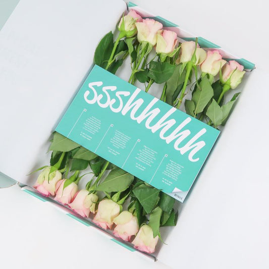 Brievenbus Sweet Roses – Elegante roze rozen door de brievenbus 🌹💖 - Happy City Plants