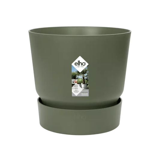 Elho greenville round leaf green - D20cm - Happy City Plants