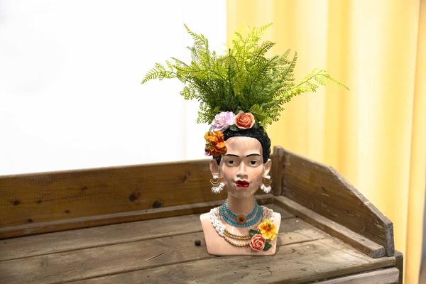 Flower Lady Vase - 30 cm - Waterproof Decorative Vase - Happy City Plants