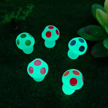 Glow in the dark - Mushrooms - Multi - ↑ 2 cm - 8 stuks - Happy City Plants