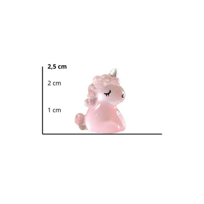 Glow in the dark - Unicorns - Multi - ↑ 2,5 cm - 6 stuks - Happy City Plants