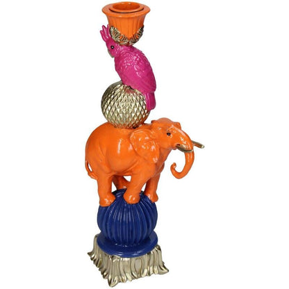 Kandelaar - Oranje Olifant ↑ 26 cm - Happy City Plants