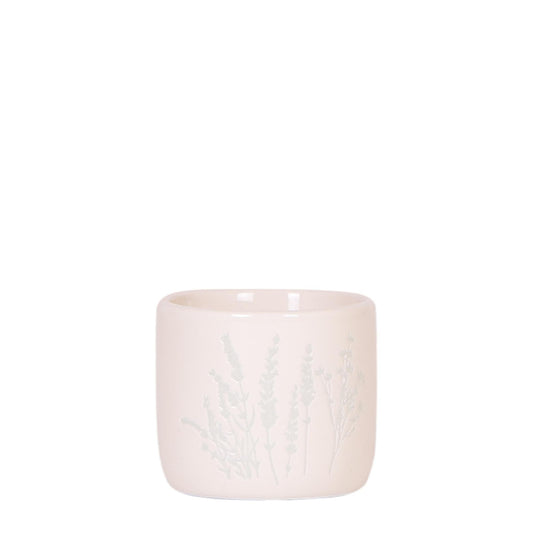 Kolibri Home | Floral bloempot - Light Blue - 6cm - Happy City Plants