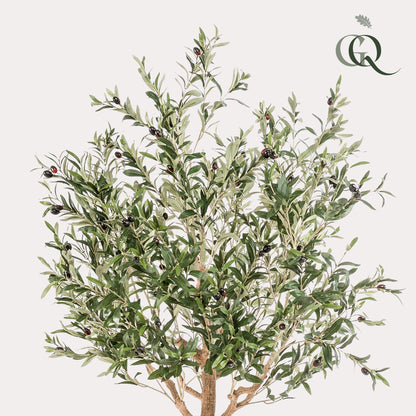 Kunst Olijfboom - Olea europaea - Olijfboom - 180 cm - Happy City Plants