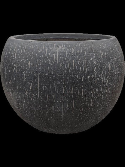 Pot - Anthracite - Raindrop Globe - XL - H30 W42 - Happy City Plants