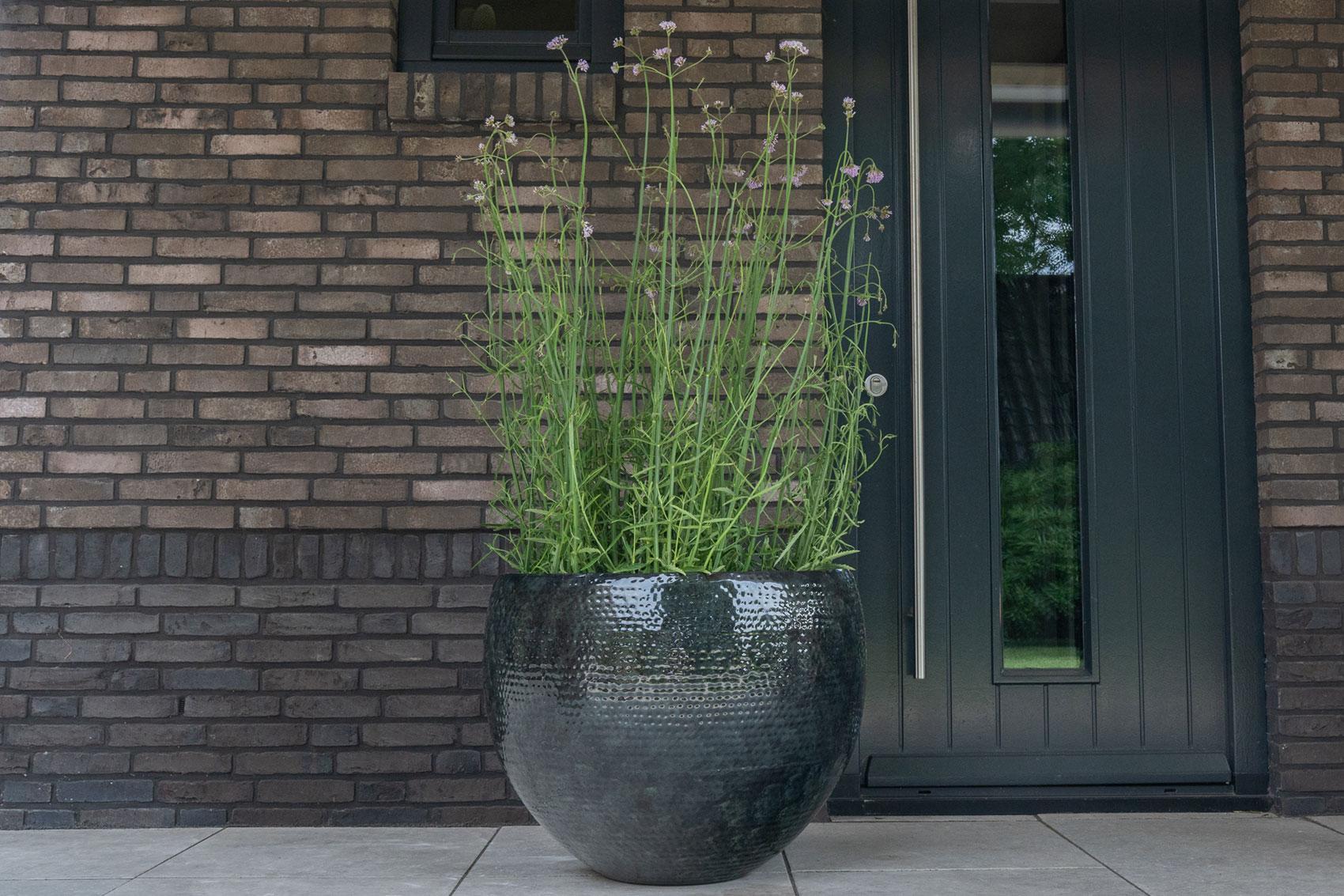 Set van 3 potten - Thom Zwart metaal - Width - Happy City Plants