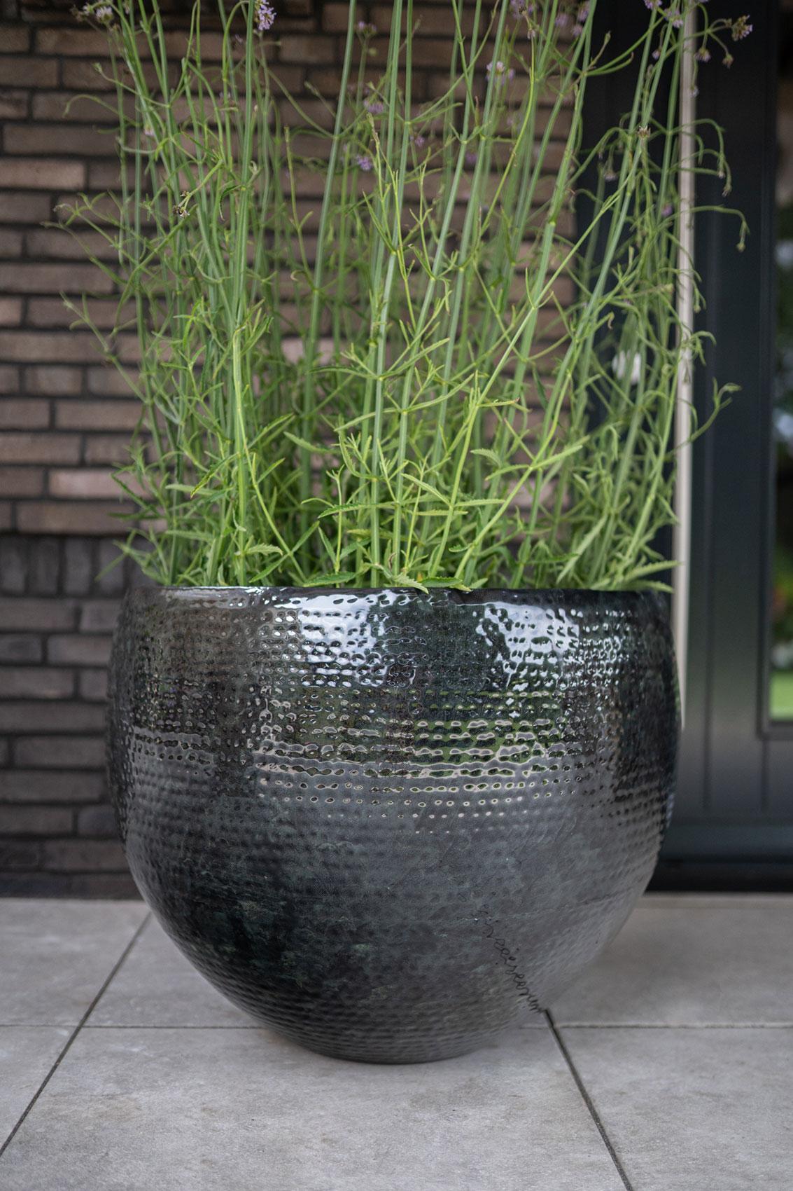 Set van 3 potten - Thom Zwart metaal - Width - Happy City Plants