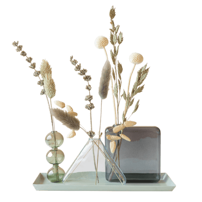 Stijlvol Droogbloemen Cadeau met Vaasjes – Duurzaam & tijdloos brievenbuscadeau 🌸✨ - Happy City Plants