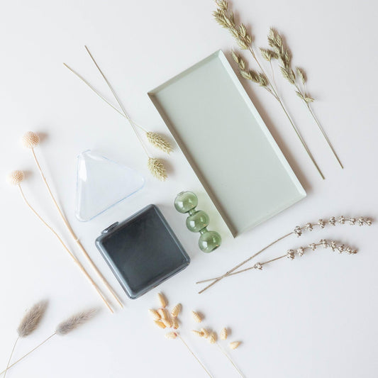 Stijlvol Droogbloemen Cadeau met Vaasjes – Duurzaam & tijdloos brievenbuscadeau 🌸✨ - Happy City Plants