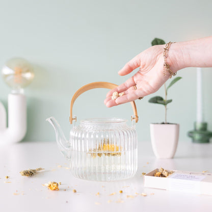 Tea Break Brievenbus Cadeau – Biologische thee & baby theeplantje ☕🌱 - Happy City Plants