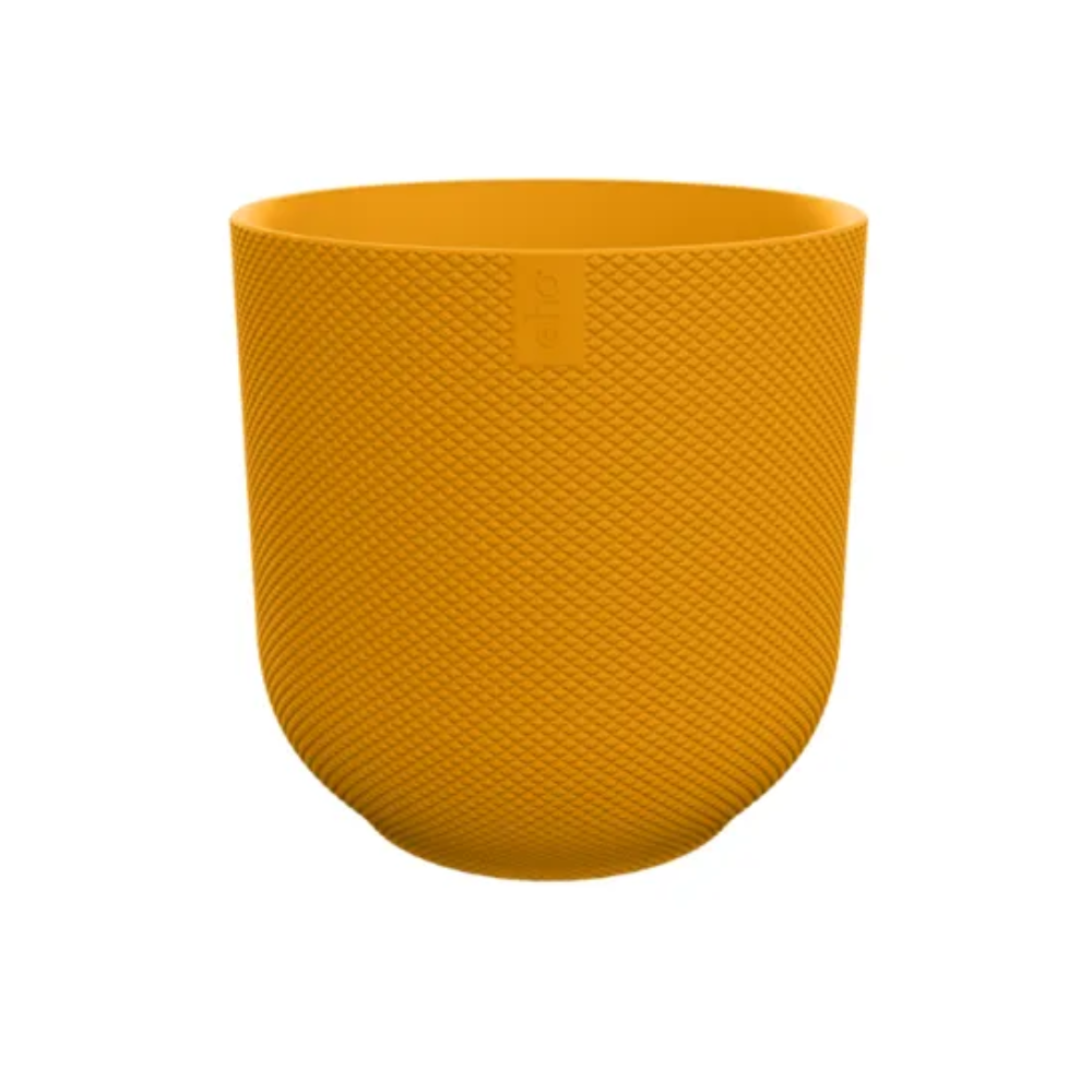 Pot Elho Jazz Round Amber Yellow - D23