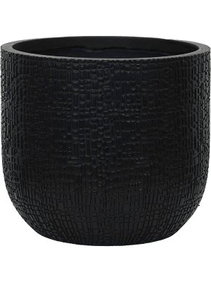 Capi Nature Skin Pot Bol Antraciet - D24
