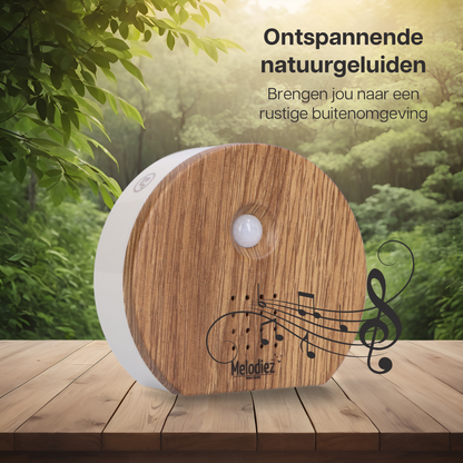 Melodiez music box  - Donkerhout